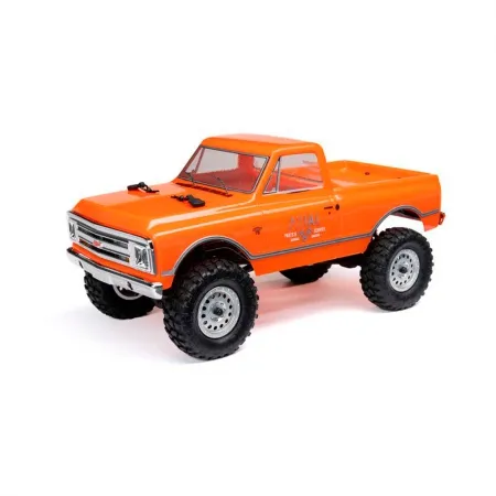Carro Axial Escala 1/24 SCX24 Chevrolet C10 1967 4WD RTR Laranja AXI00001V2T3
