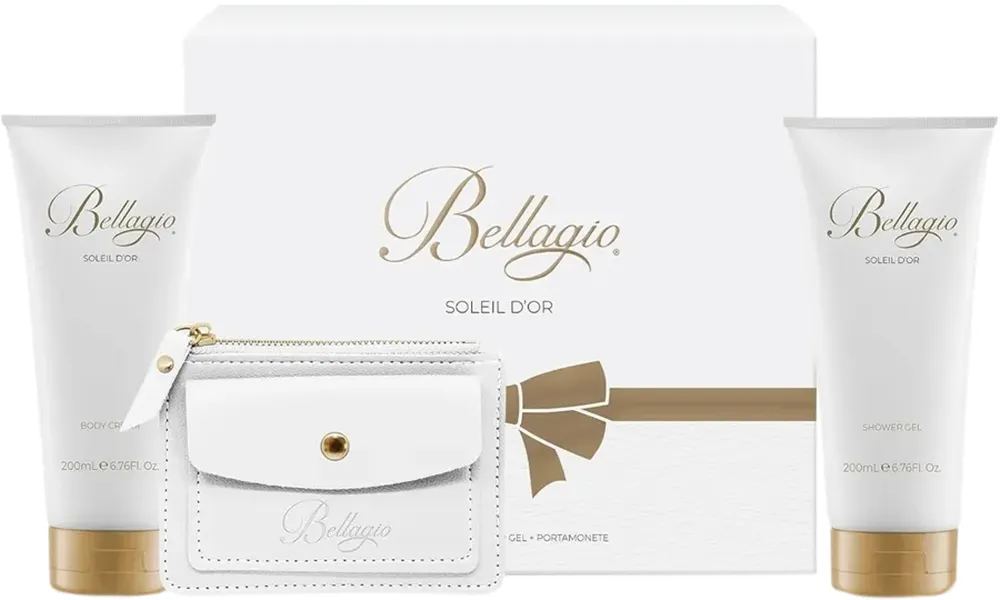 Kit Bellagio Soleil D´or Creme Corporal 200mL + Gel de Banho 200mL