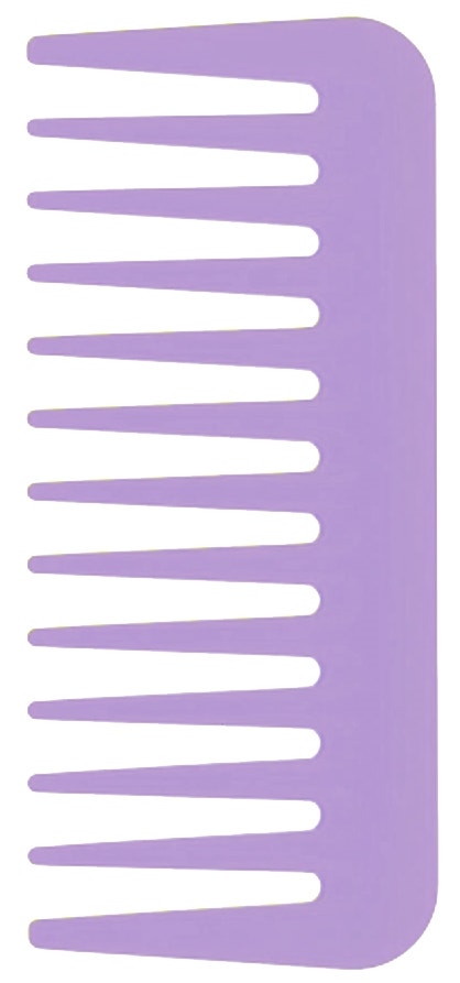 Pente para Cabelo Janeke Styling Comb Mini SuperCombo 82872LIL - Lilás