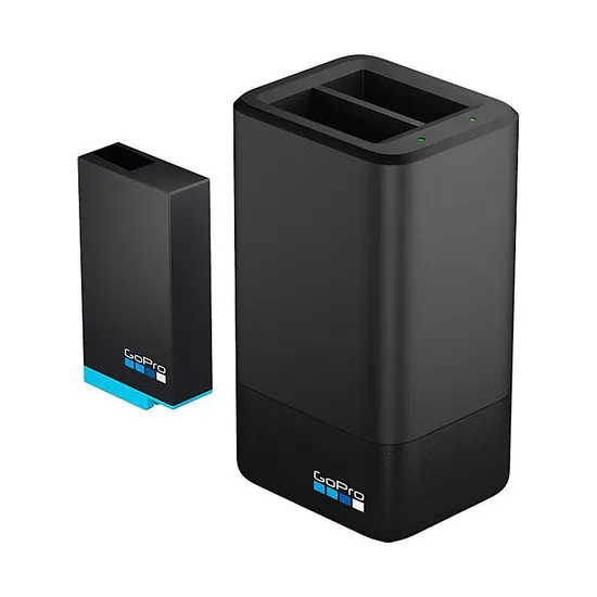 Carregador de Bateria Gopro Duplo + 1 Bateria Max ACDBD-001 360