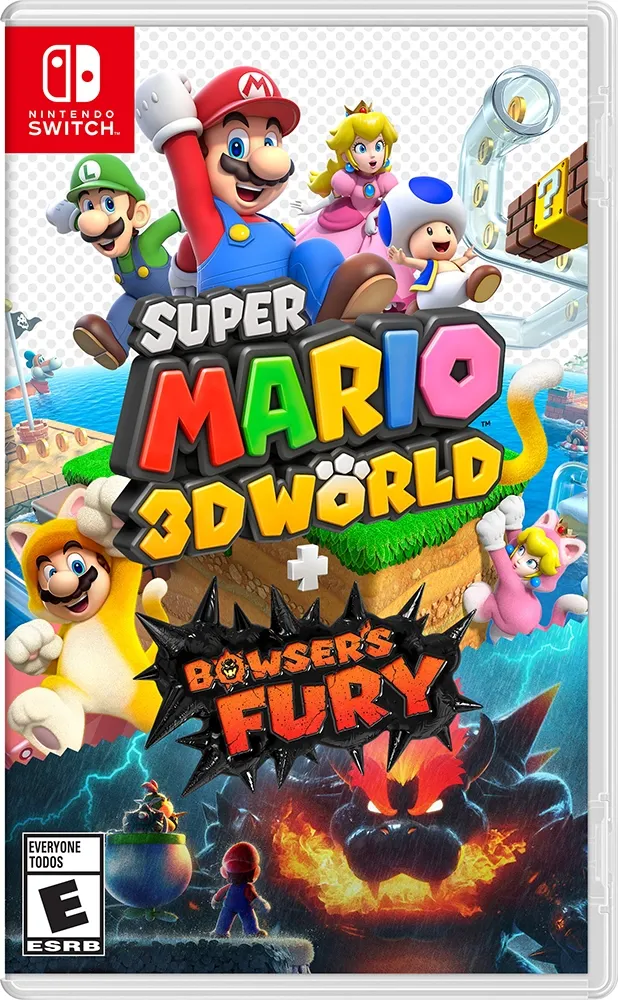 Jogo Super Mario 3D World + Fúria de Bowser - Nintendo Switch