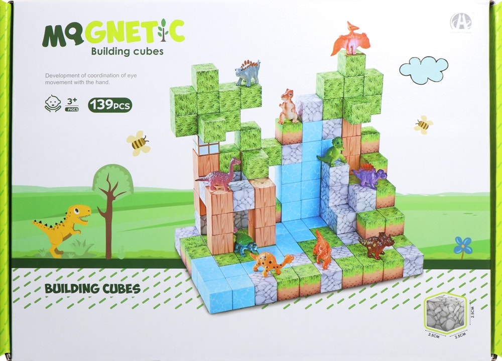 Cubos Magnéticos de Construcción Magnetic Chuang Huang - CH1283 (139 pzs)