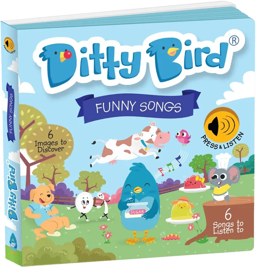Livro Musical Ditty Bird Canções Engraçadas - 978-0-6486927-4-4