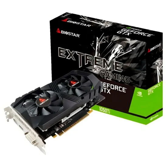 Placa de Vídeo GTX1050 4GB Biostar Extreme Gaming VN1055XF41 VN1055XF41-TN2R A-BS2