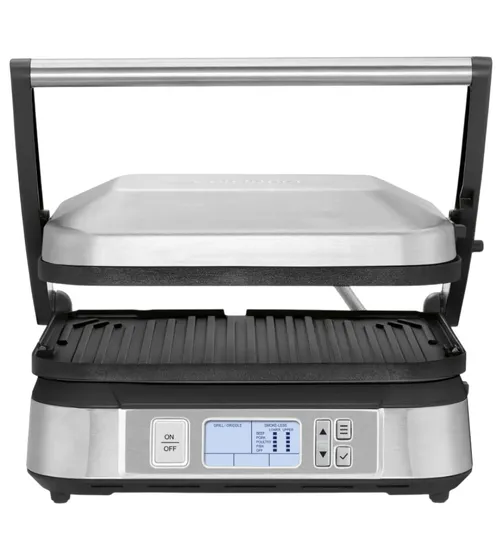 Grelha Elétrica Cuisinart Griddler GR-6SNAS Chapa 1500W