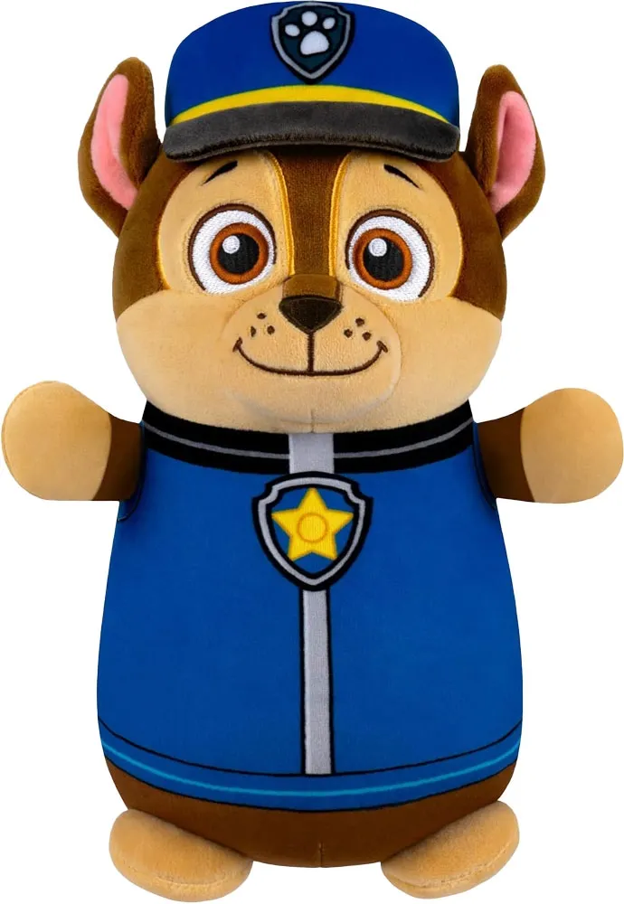 Peluche Chase Patrulha Canina HugMees Jazwares - SQPW00012