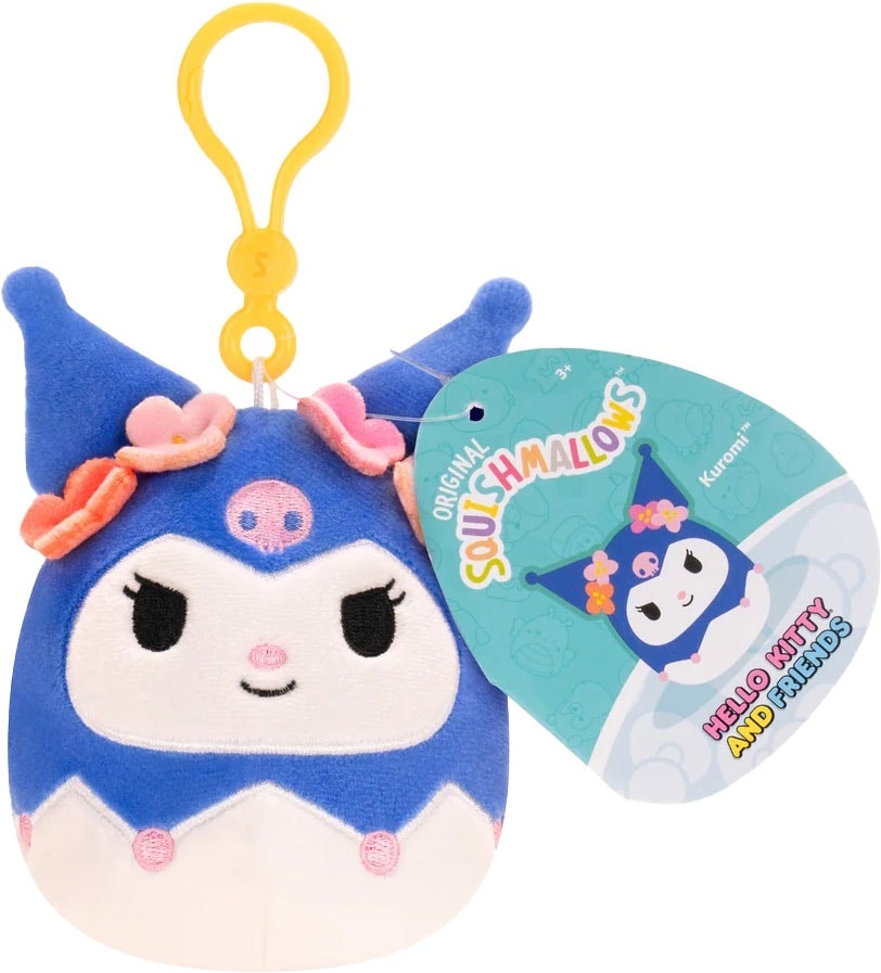 Brinquedo de pelúcia Kuromi Jazwares Squismallows 7,6 cm - SQPN00599