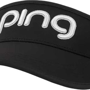 Viseira Ping Tour Ladies Sport Visor 35266-98 Preto/Branco - Feminino
