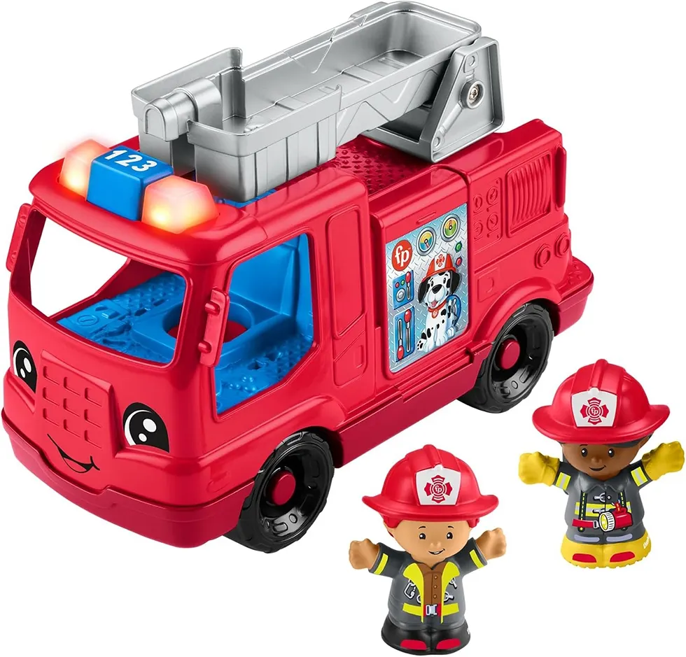 Caminhão de Bombeiros Little People Fisher-Price - HYP41