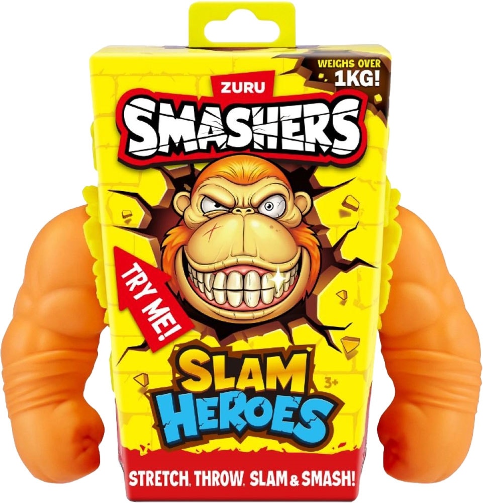 Herói Smashers Slam Gorila Laranja Zuru - 74140