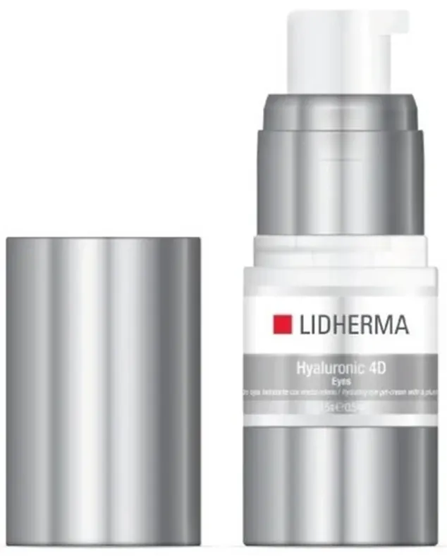 Contorno para Olhos Lidherma Hyaluronic 4D - 15g