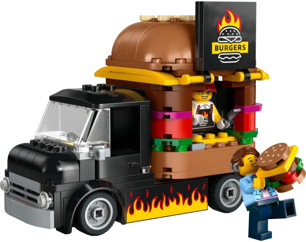 Caminhão de Hamburguer Lego City - 60404 (194 Peças)