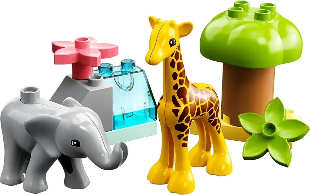 Jogo de Construção Lego Duplo Animais Selvagens da África - 10971 (10 peças)