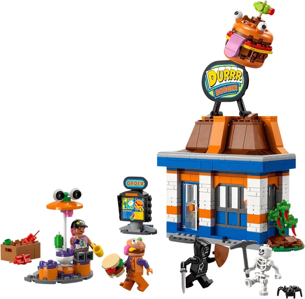 Jogo Lego Fortnite Durrr Burger Restaurant - 77076 (546 Peças)