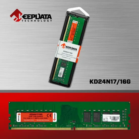 Memória DDR4 16GB 2400 Keepdata KD24N17/16G