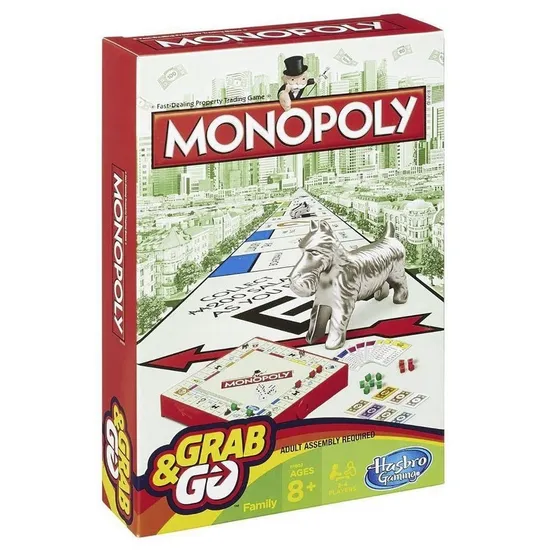 Jogo de Viagem Monopoly - Edição Compacta