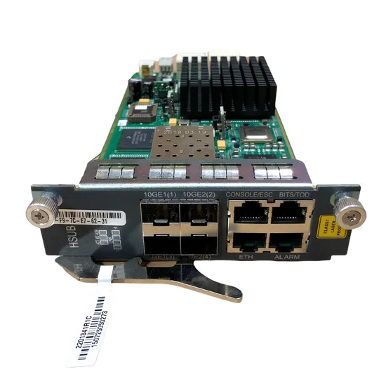 Placa Uplink FBH 10GB Hsub 2*SFP 10GB+2*SFP 1GB F. Olt