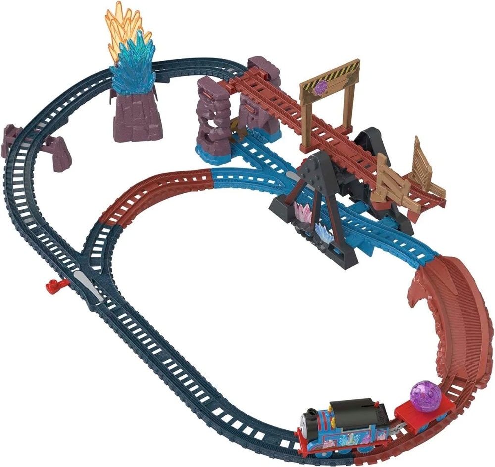 Thomas & Friends Aventura nas Cavernas de Cristal Fisher Price - HMC28
