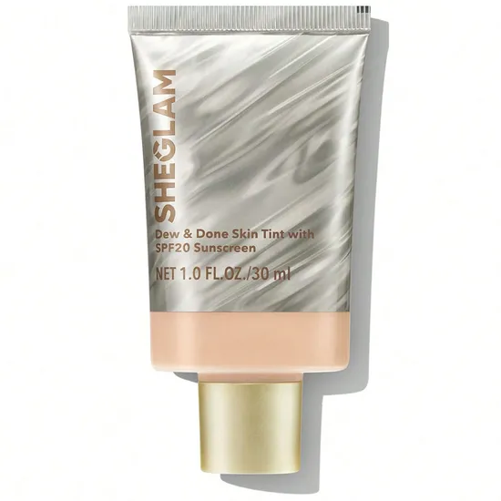 Tinta Facial Sheglam Dew & Done Skin Tint FPS20 Porcelana 30ML