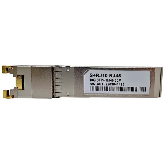 Conector SFP+ F. M 10G 30M S+RJ10 RJ45 de Cobre