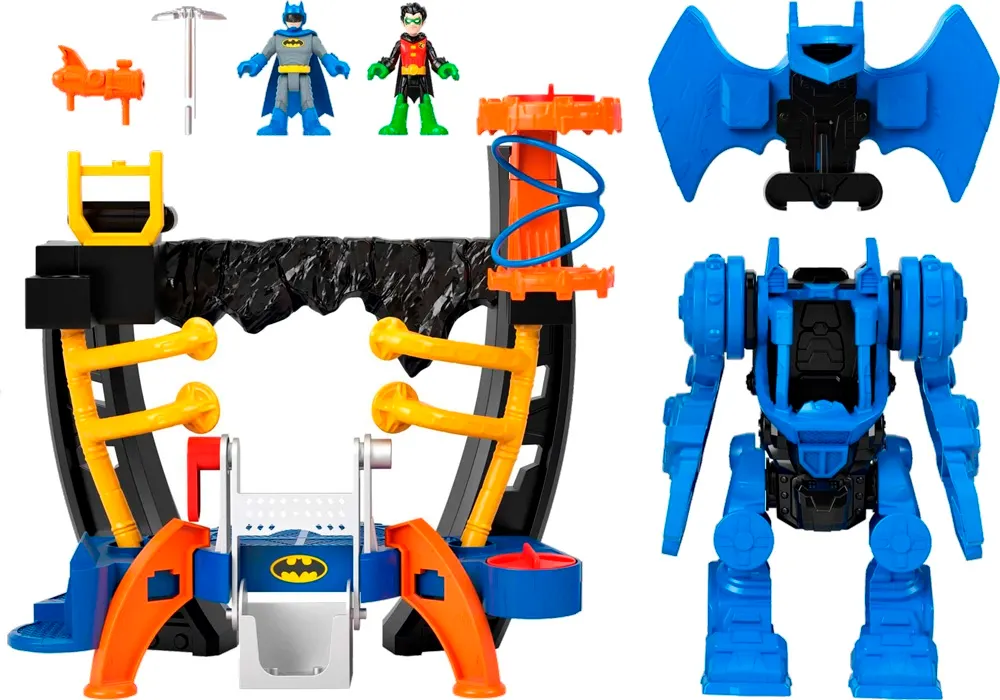 Centro de Comando Robô Batman DC Super Friends Fisher-Price - HML02