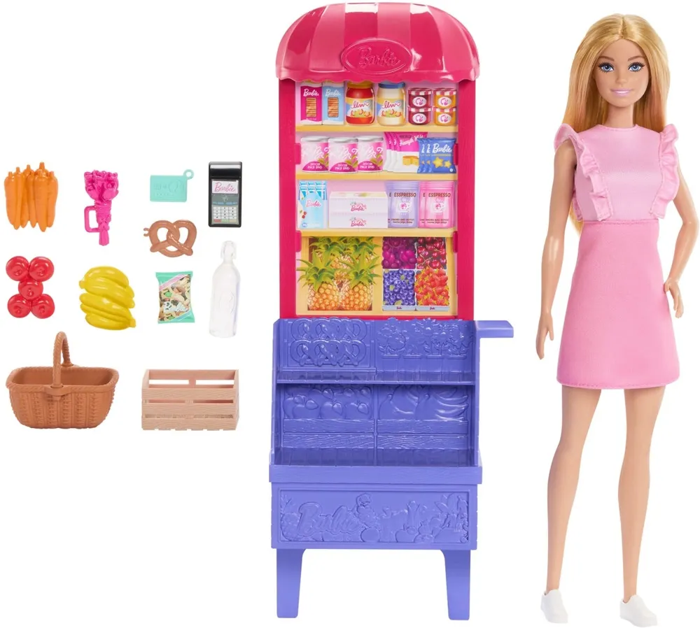 Boneca Malibu No Mercado Teresa Receita Para Amizade Mattel - JCT05