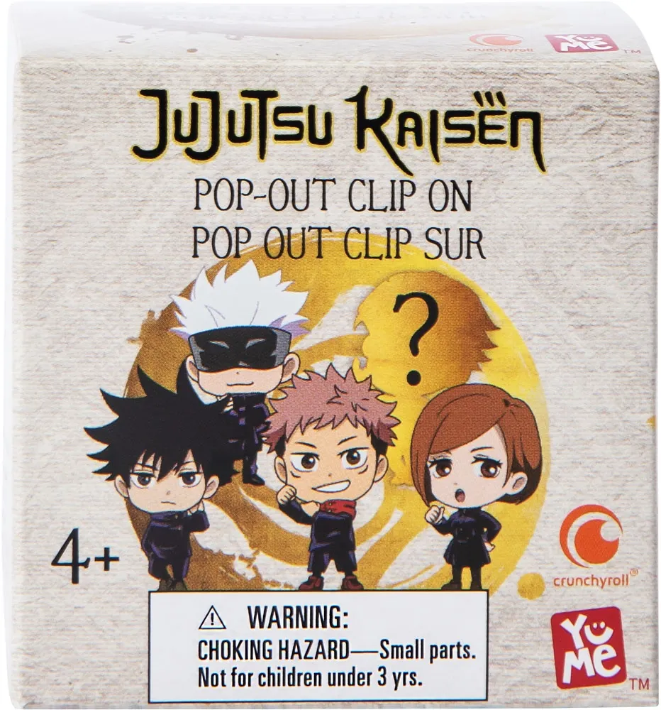 Chaveiro Boneco Jujutsu Kaisen Pop-Out Clip On Yume Toys - 11203