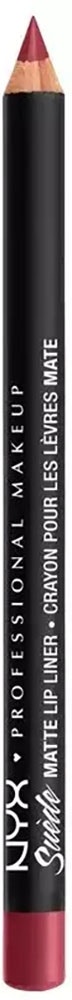 Lápis delineador labial NYX Suede Matte Cherry Skies SMLL03 - 1.0g