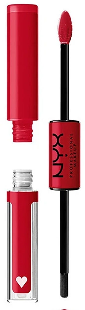 Batom Líquido NYX Shine Loud Rebel In Red SLHP17 - 3.4mL