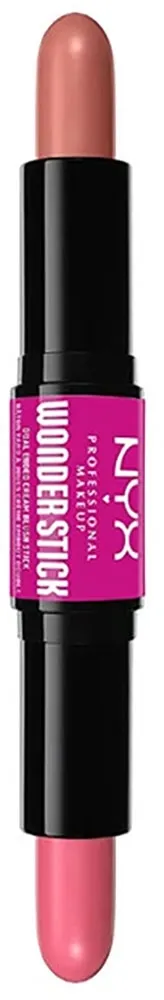 Bastão NYX Wonder Dual Light Peach + Baby Pink WSB01 - 4g