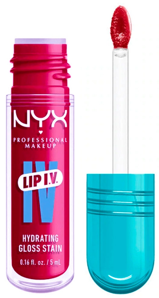 Brilho labial NYX Lip IV Gloss 11 Red-Y Set Wet - 5mL
