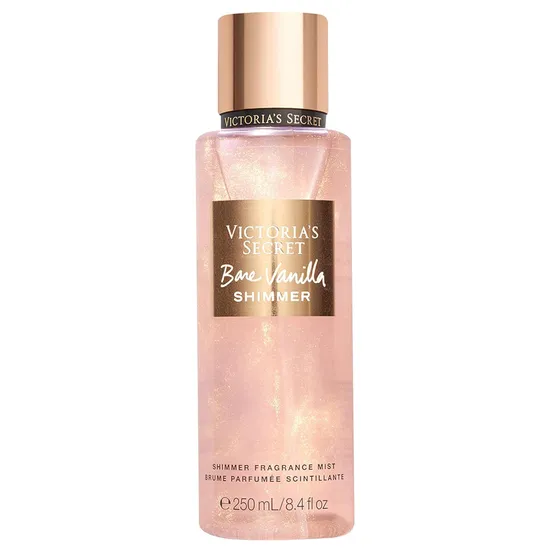 Perfume Corporal Victoria Secret Shimmer Bare Vanilla 250ML