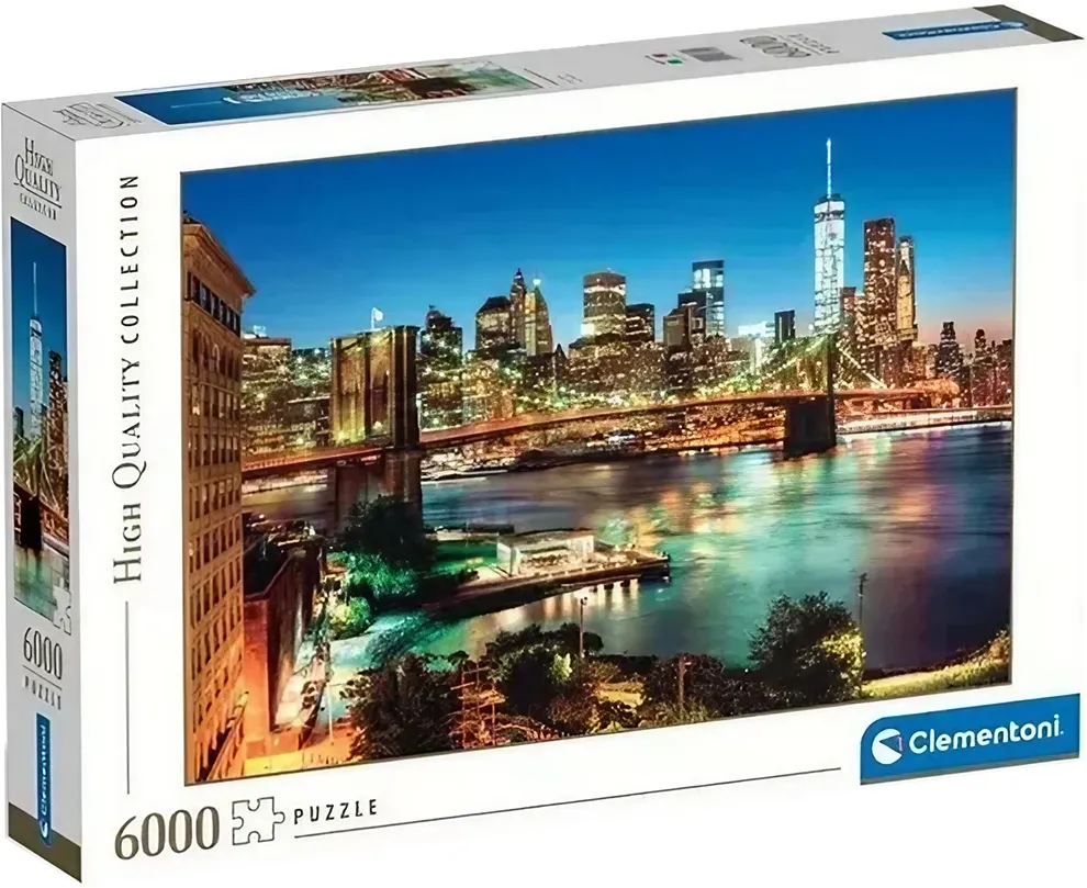 Quebra-cabeça Brooklyn Bridge Lights Clementoni - 36534 (6000 peças)