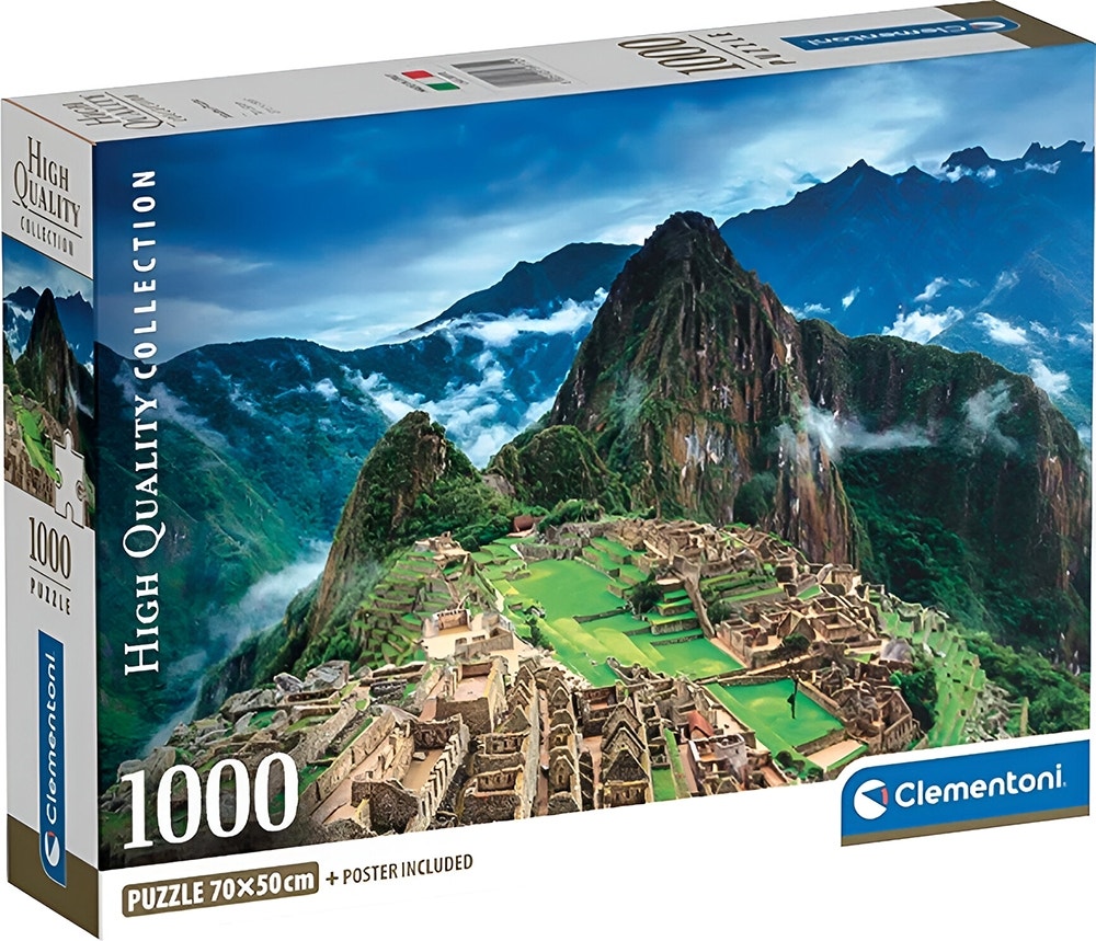 Rompecabezas Machu Picchu High Quality Collection Clementoni - 39770 (1000 pcs)