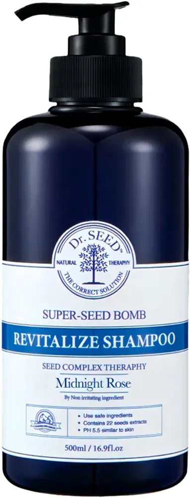 Shampoo Dr. Seed Revitalize Super-Seed Bomb Midnight Rose - 500mL