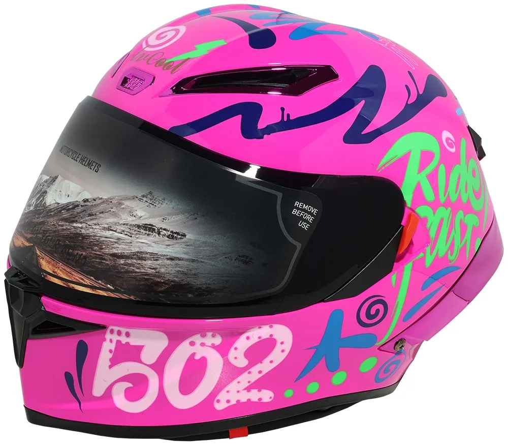 Capacete para Moto LV Cool Helmets P7 - Tamanho M (57-58) Grafite