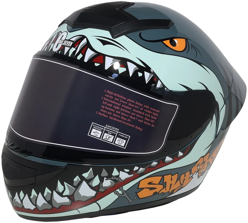 Capacete para Moto Cool Seven Helmets C3 - Tamanho XL (61-62) Shark