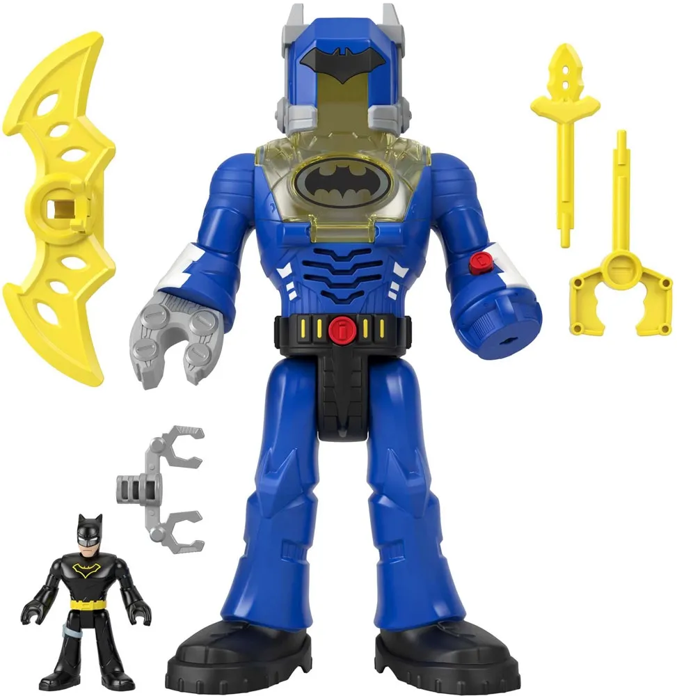 Jogo Batman Insider & Exo Suit Imaginext DC Super Friends Fisher-Price - HGX98