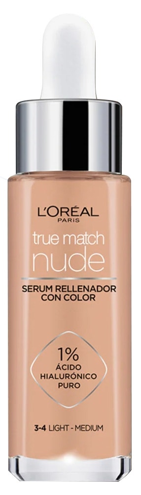 Base Líquida L'Oréal True Match Nude 3-4 Light Medium - 30mL