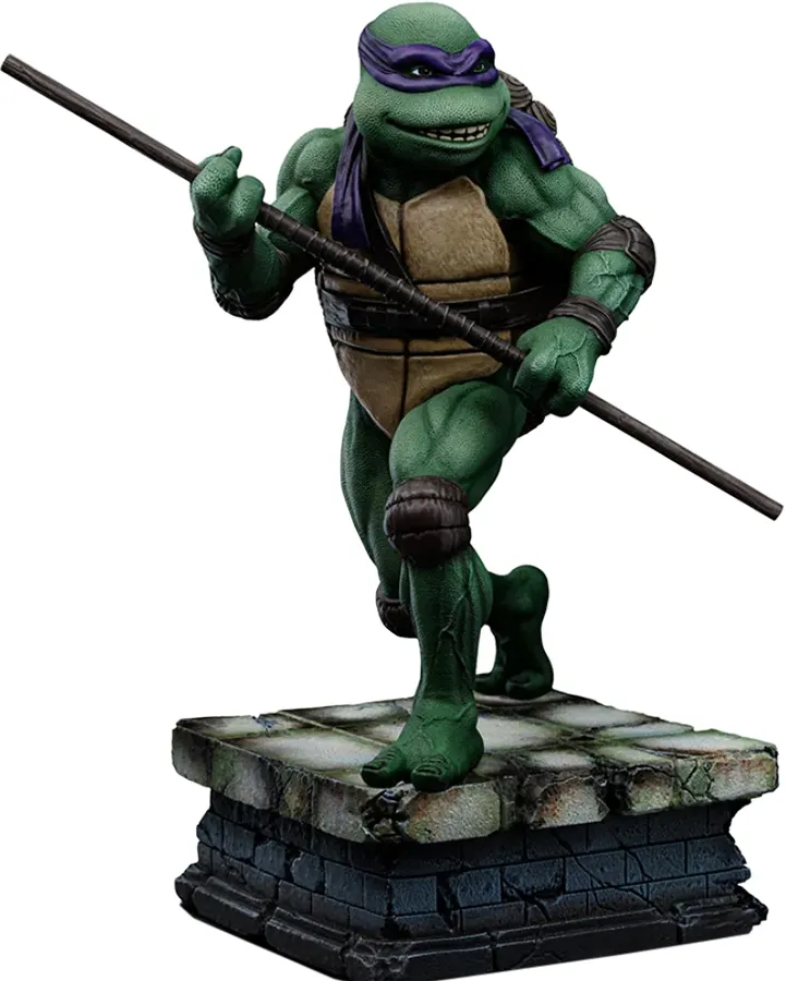 Estátua Iron Studios Tartarugas Ninja Donatello - Escala 1/10