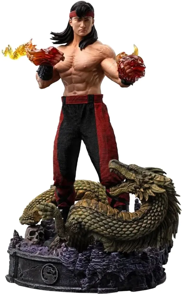 Estátua Iron Studios Mortal Kombat Liu Kang - 1/10