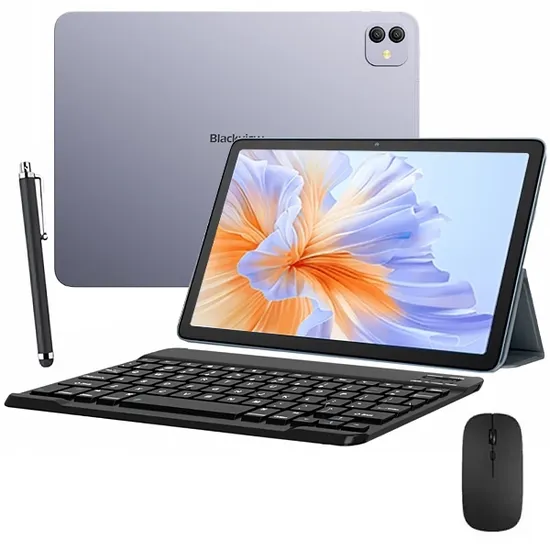 Tablet Blackview Link 8 256GB/6GB Ram de 27,9 cm (12,7 pol) 16+2MP/13MP + Teclado em Inglês + Capinha Roxa
