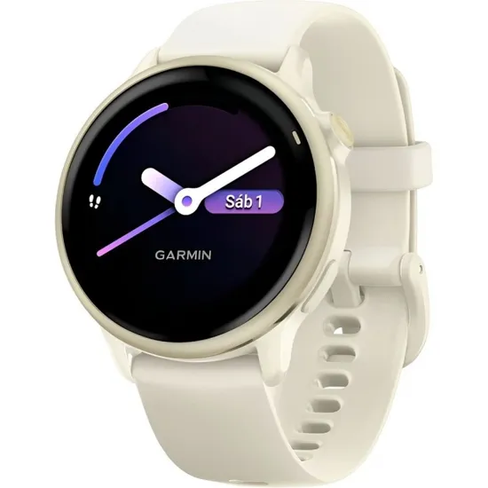 Relógio Garmin Vivo Active 6 GPS/Wi-Fi Lunar 010-02985