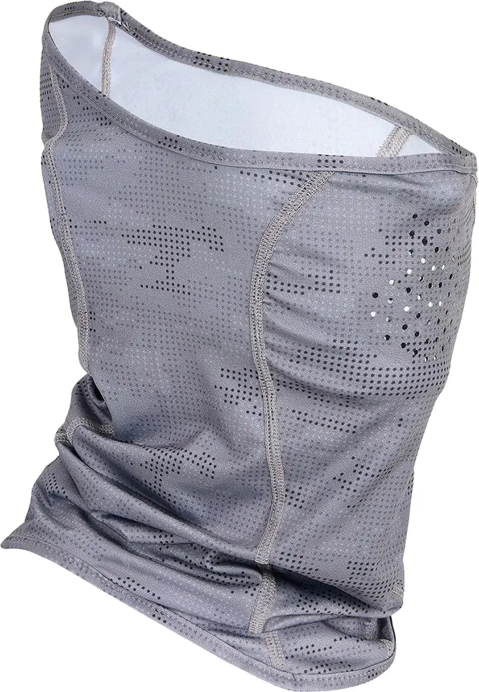 Polaina de Rosto Ventilada Buff Shimano VTDFACESHM UPF 50+ - Cinza
