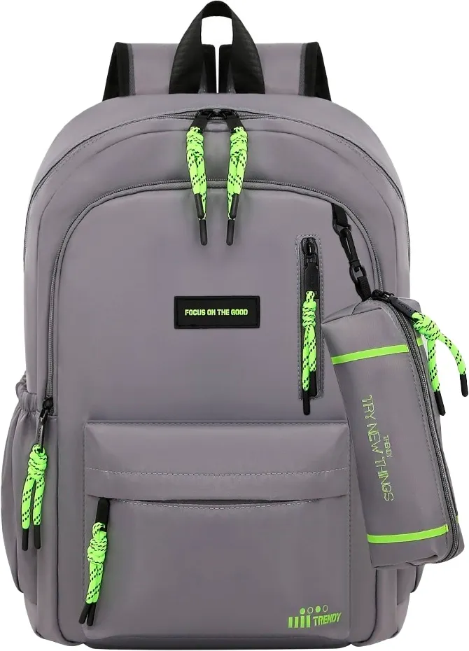 Mochila Trendy 18585 - Cinza Escuro