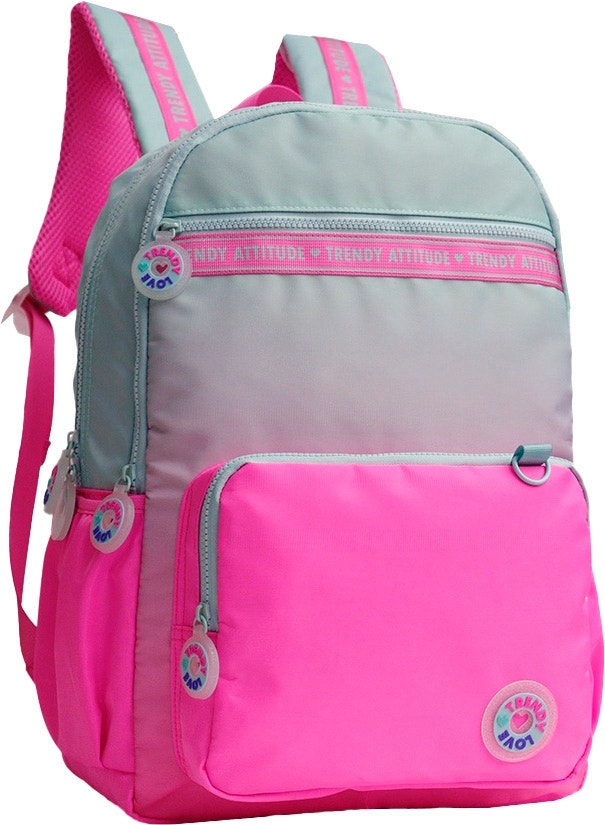 Mochila Trendy 28542 - Menta/Fúcsia