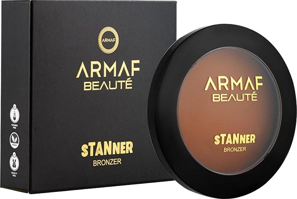Polvo facial compacto Armaf Beauté Stanner Bronzer Tawny Tan 03 - 7.5g