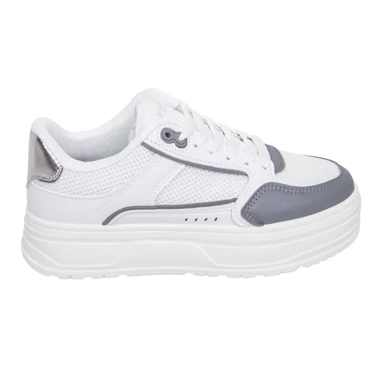Calçado Royal County Of Berkshire Branco com Cinza Feminino 40