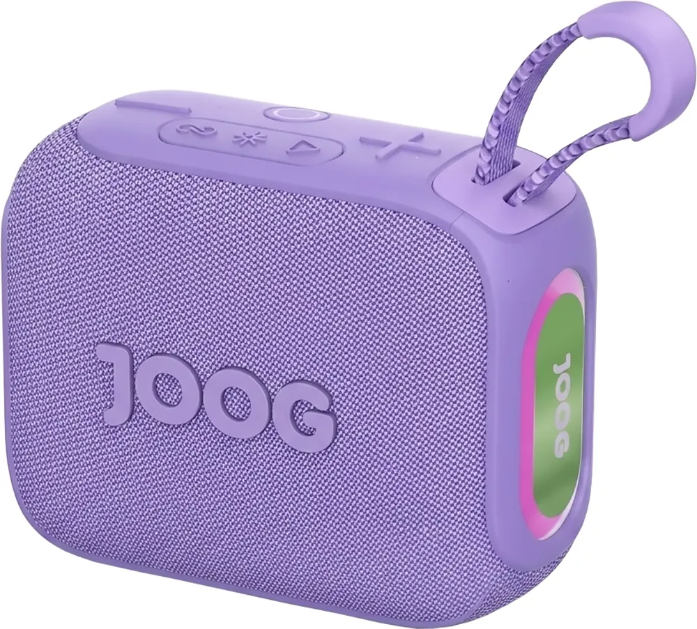 Caixa de Som Bluetooth TWS Joog Pair S 10W IPX6 Lilás