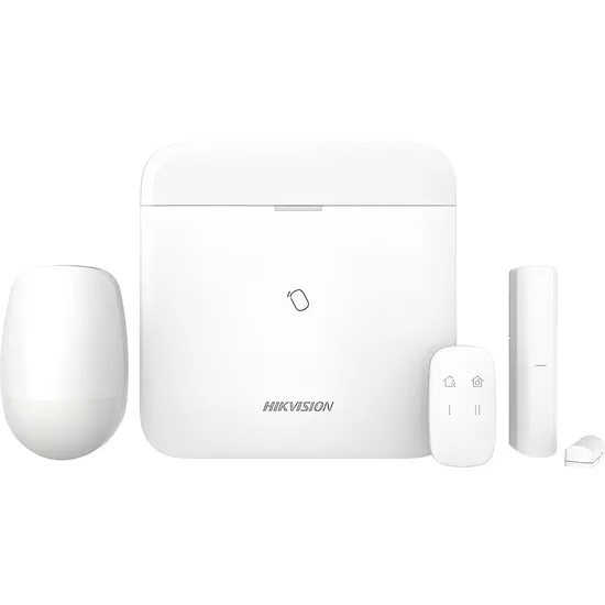 Kit de Alarme Hikvision Ax Pro DS-PWA96-Kit-WB Sem Fio Branco